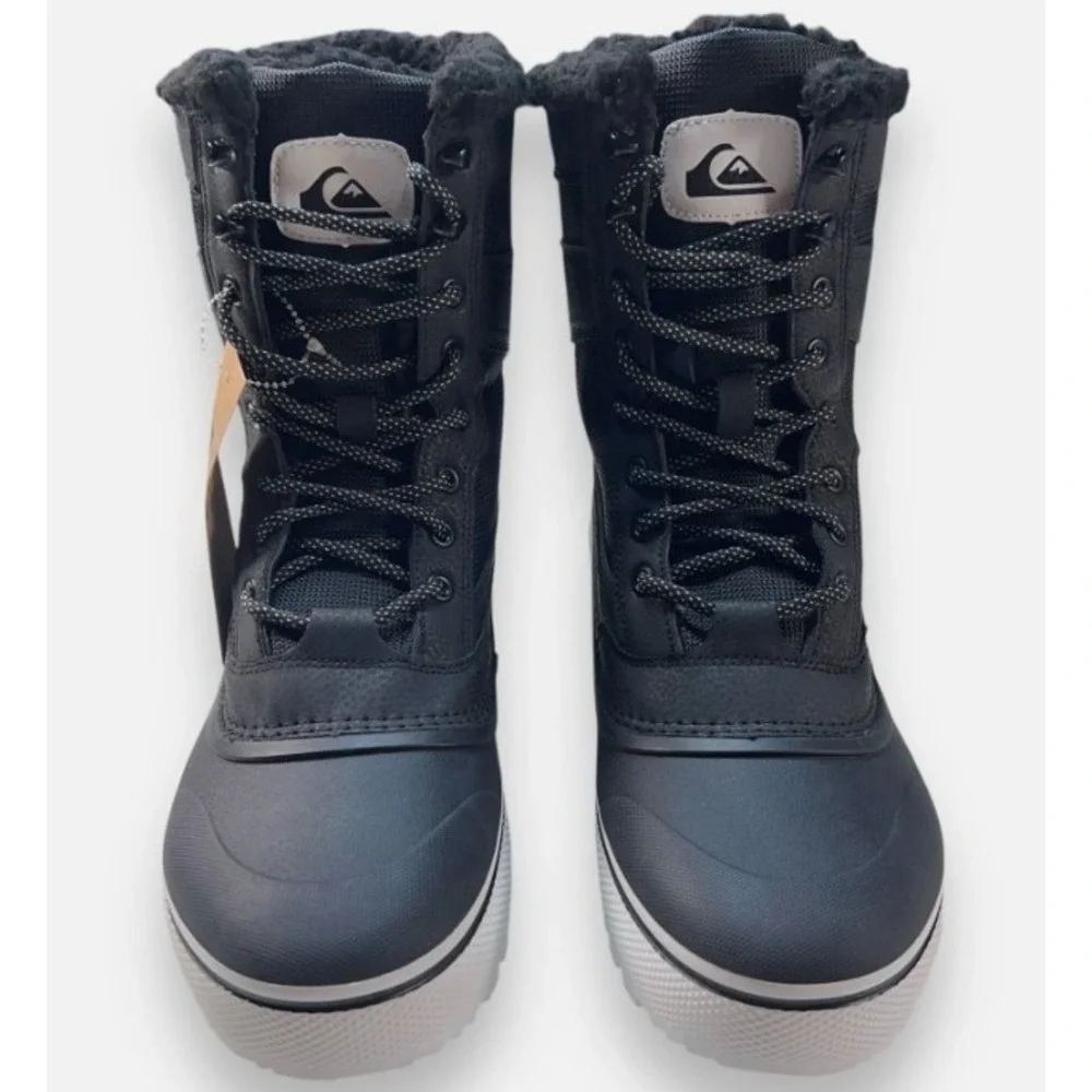 Quiksilver Sub Zero Hi Men's 200g Winter Fur Lined Snow Boots RARE NEW! Size 8